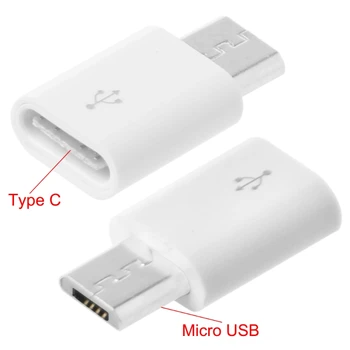 USB-C að Ör USB Millistykkið (kvenkyns) til að Ör USB (karl) Tengið Tækið